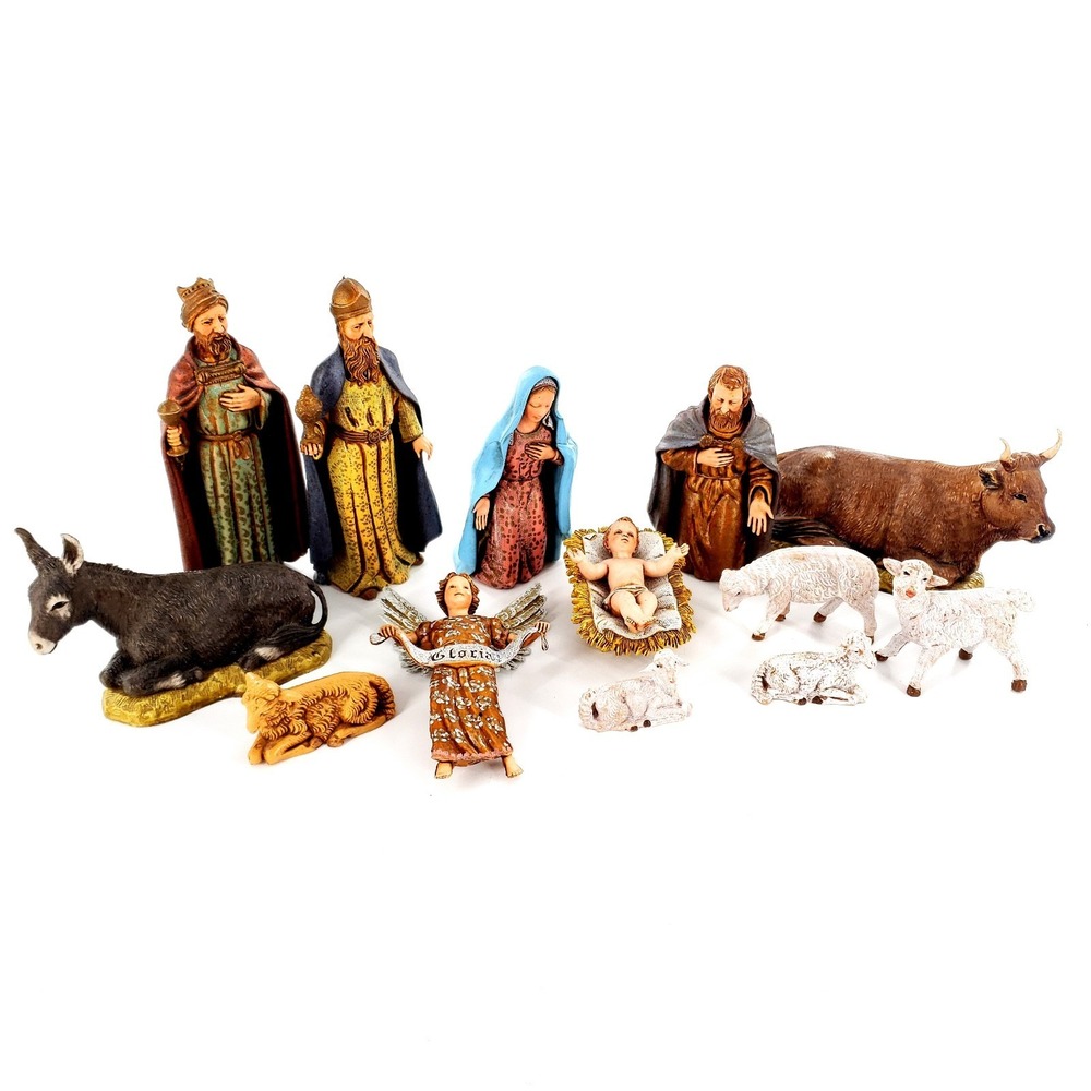 Vintage Sears Nativity Set Replacement Figurines Only Made In Italy